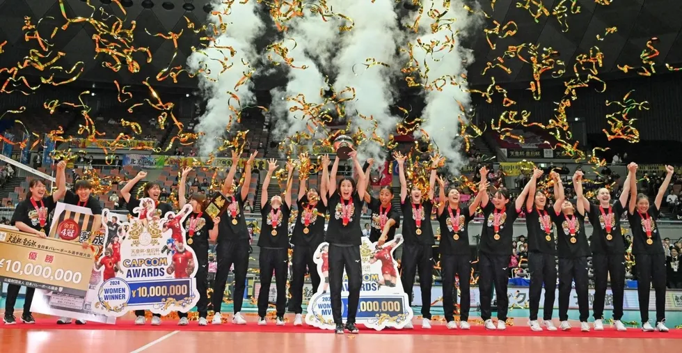 ヴィクトリーナ姫路　優勝