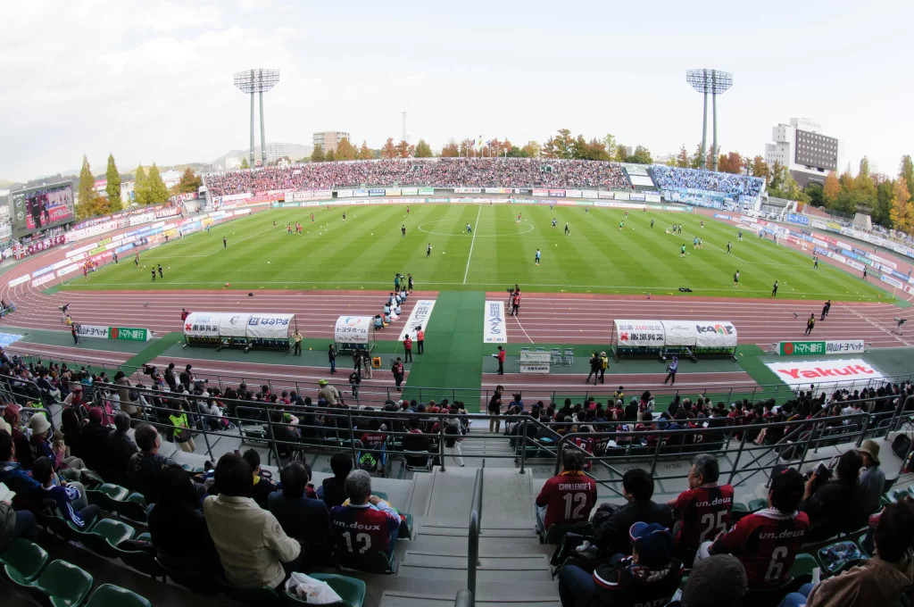 ファジアーノ岡山　スタジアム